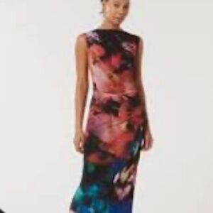 Evernew Melbourne Ally Sleeveless Mesh Midi NWT 8